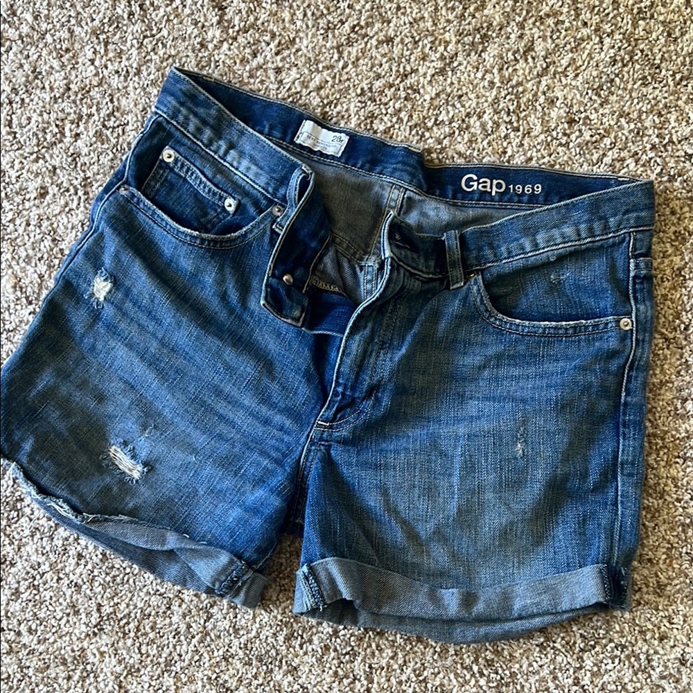 GAP Blue Jean Shorts Classic Denim Style